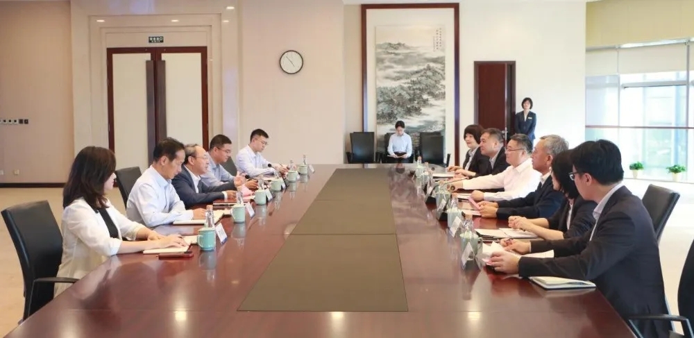 诚通国贸赴建设银行浙江省分行走访交流